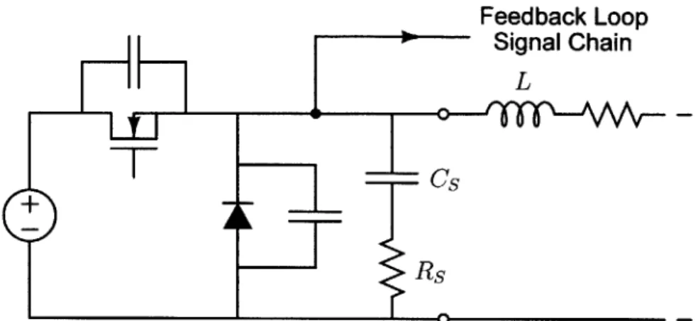 Figure  4-2:  RC  snubber  implementation.