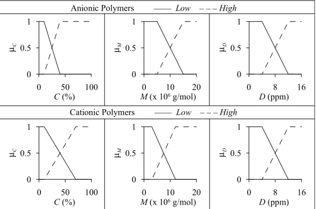 Figure 3: Model inputs in the form of linguistic constants  