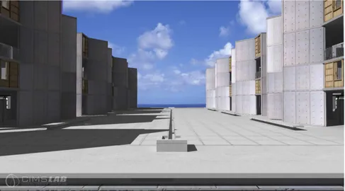 Figure 3: Generated model of Salk Institute from UCLP enabled collaborative  work process 
