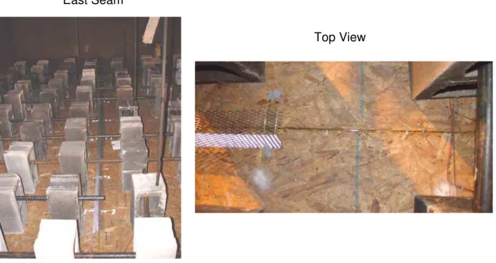 Figure 2.  Photos showing installation of Flame Conductivity Device 
