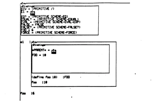 Figure 3-13:Rcdefining  FOO  in  the new environment