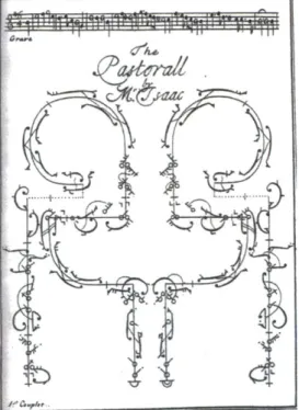 Figure 2. A dance  represented in Feuillet's notation system