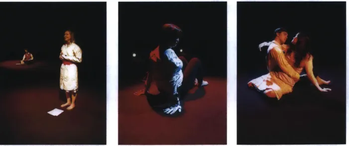 Figur  10. Images  from FourAsynchronicities,  Movements  1-3