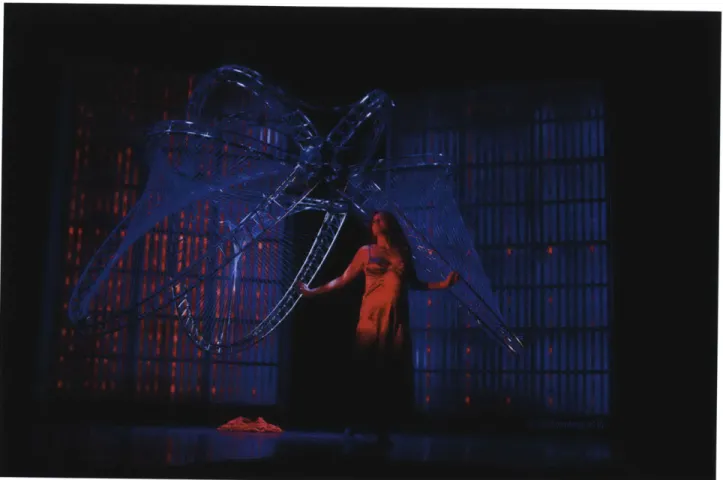 Figure 12.  The set of Tod Machover's opera Death and the Powers