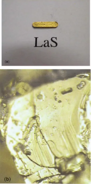 FIG. 2. Picture of a LaS thin film grown by PLD on a 共100兲 Si substrate.