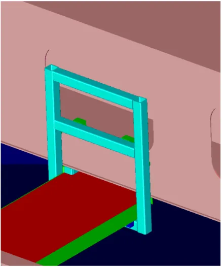 Figure 3: Ladder and Lower Platform 