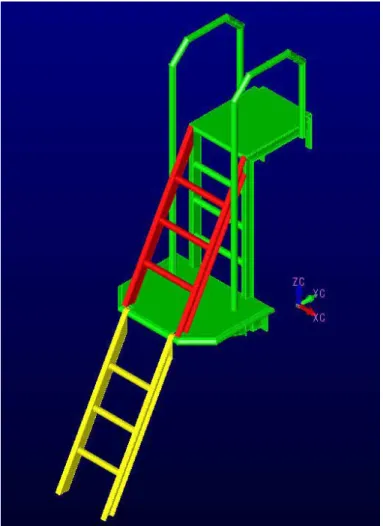 Figure 2: Modified Existing Ladder 