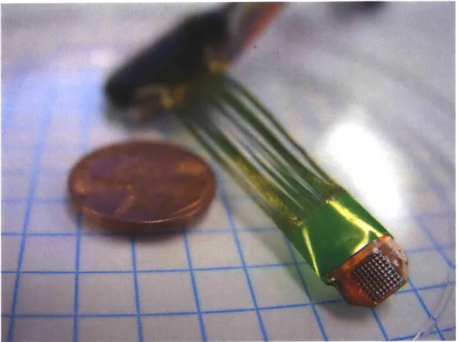 Figure 4-1.  Image  of the first prototype of the TEAS  mechanical  front end.  (Photo: Robert Dyer)