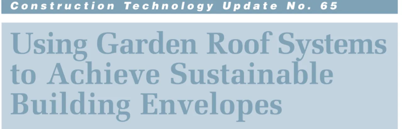 Figure 1. Conventional roofing system (a) with and (b) without a garden roof system.