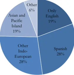 Figure 7 Languages spoken by Boston’s immigrant population, 2017 