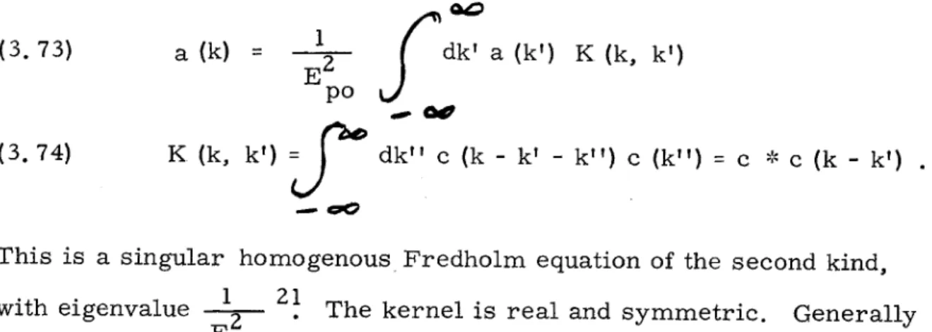 fig.  7:  The  Fourier  Transform  of  the  Field  in  the  Focal  Region  c  (k) and  its  Self-Convolution  c  *  c  (k).
