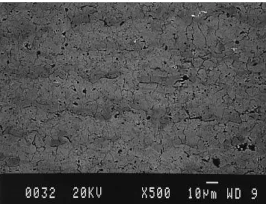 Fig. 5 Microstructure (cross section) of the HVOF-sprayed multimo- multimo-dal WC-Co