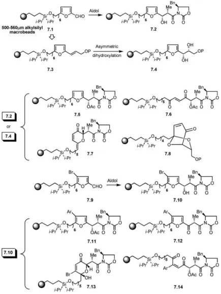 Figure 7. Schreiber and Coworkers’ DOS Ap- Ap-proach to Obtain Skeletally Diverse Natural Product-like Compounds