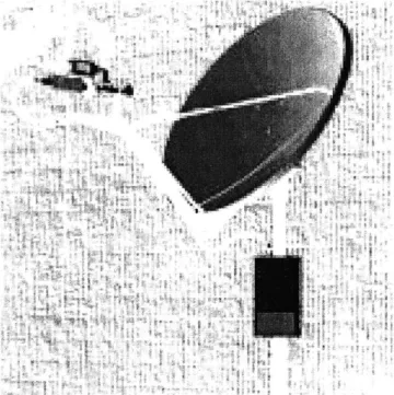 Figure  4-3  &amp; 4-4 show  a  GEO fixed dish  and a tracking  phased  array antenna  for ships.
