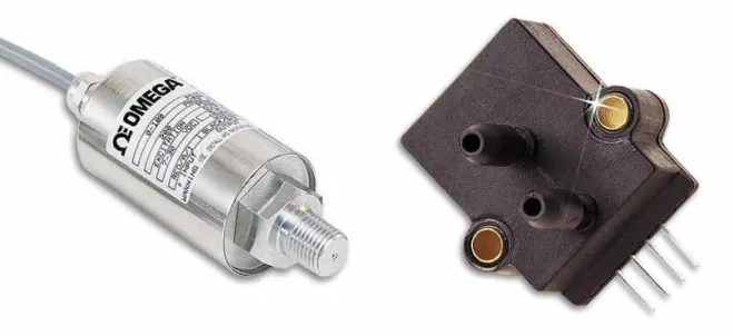 Figure 11:  Pressure Sensors left PX303, right PX138 