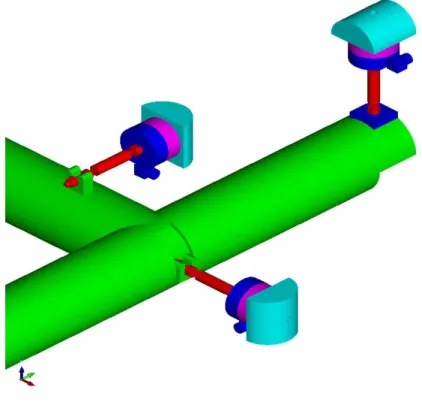 Figure 6:  New Dynamometer Horizontal Flexible Link Mount 