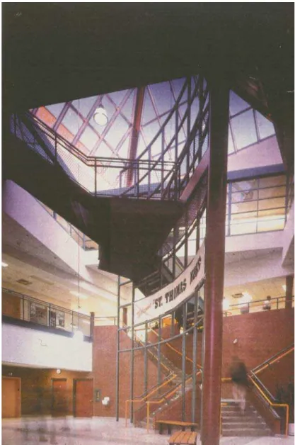Figure 5.  Elevation of Concrete-filled Steel Column used in Hamilton School Building  