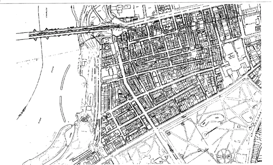Fig.  27.  Beacon  Hill  and the  StorrowMemorial  embankment.  Source:  BRA  Survey  map.