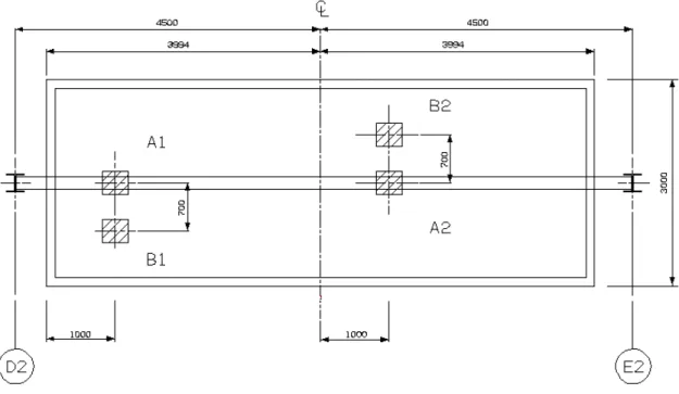 Figure 5. Temperature measurement locations B1 &amp; B2   0 20 40 60 80 100 120 140 160 180 200 Time  (min.)01002003004005006007008009001000Temperature  ( deg