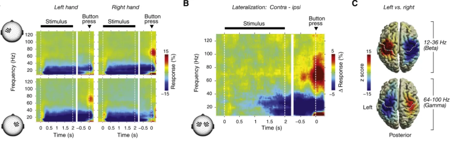 Figure 2. Effector-Selective Neural Activity