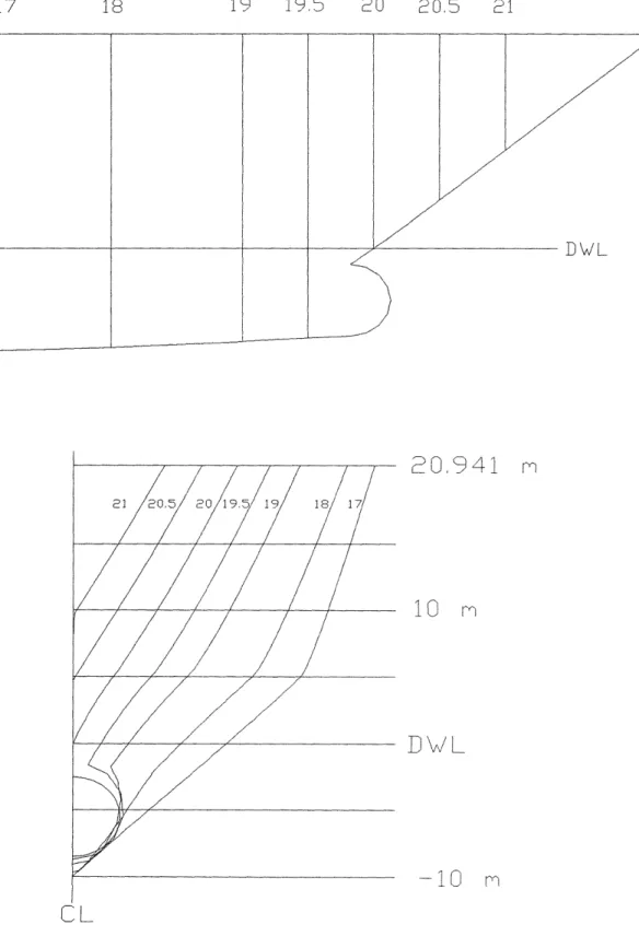 Figure 3-9  : Variant # 7 hull geometry