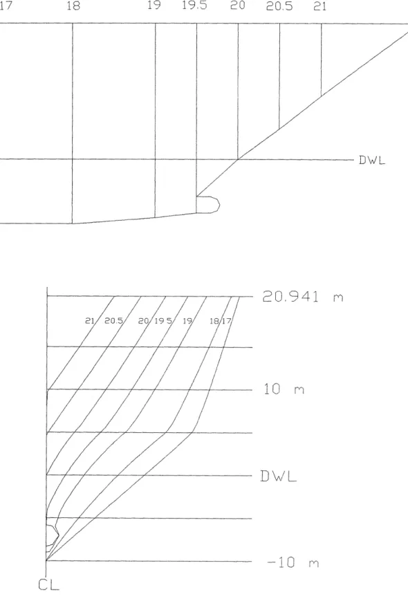 Figure 3-11  : Variant # 9 hull  geometry