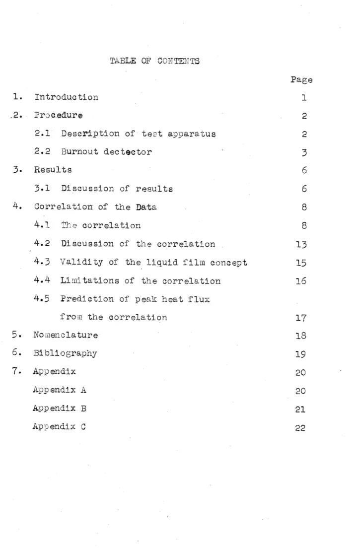 TABLE  OF  CONTENTS