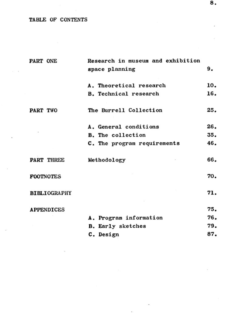 TABLE  OF  CONTENTS PART ONE PART  TWO PART  THREE FOOTNOTES BIBLIOGRAPHY APPENDICES