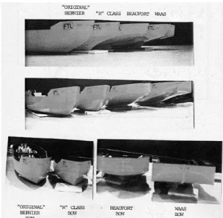 Fig. 12.  Comparison of resistance tests conducted by  different ice tanks on a model of the “R-Class” 
