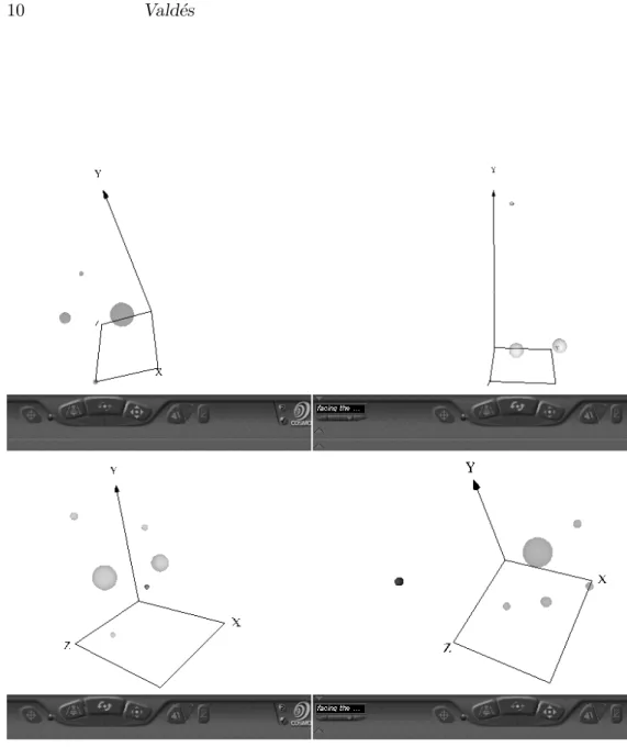 Figure 4. Virtual Reality Space corresponding to the 33055 galaxies database according to the values of the Photometric redshift