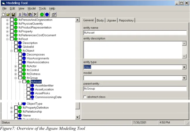Figure 8: Creating Jigsaw application objects 