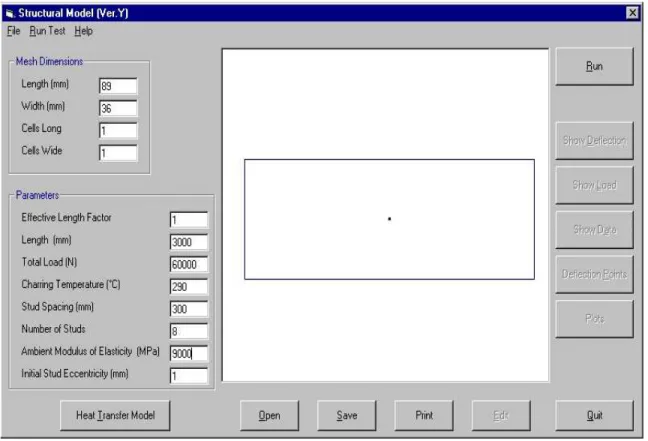 Figure 3.1 shows the first screen once the program is executed. 