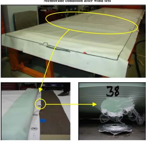 Figure 6: Failure mode of the tested system 