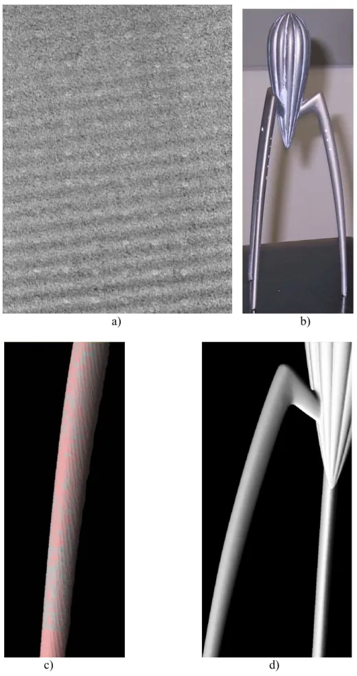Fig 9 – Fenomeno ondulatorio riscontrato nei laser scanner e nei sistemi di proiezione a frange: 