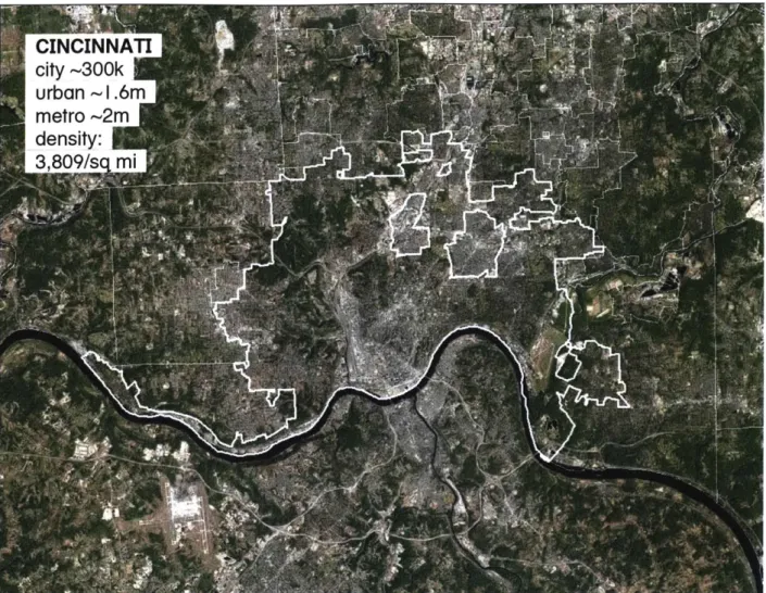 Figure  7 - Cincinnati city boundary