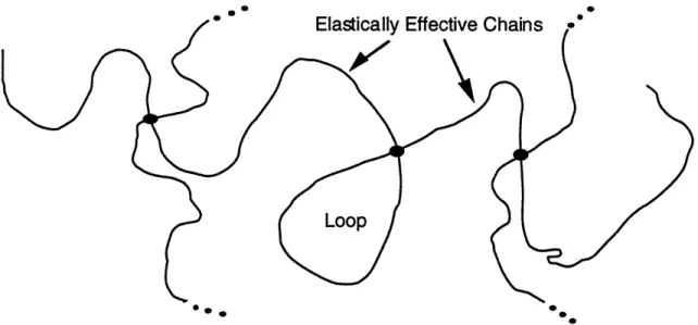 Figure 2-3.  Elastically  Effective  Chains.