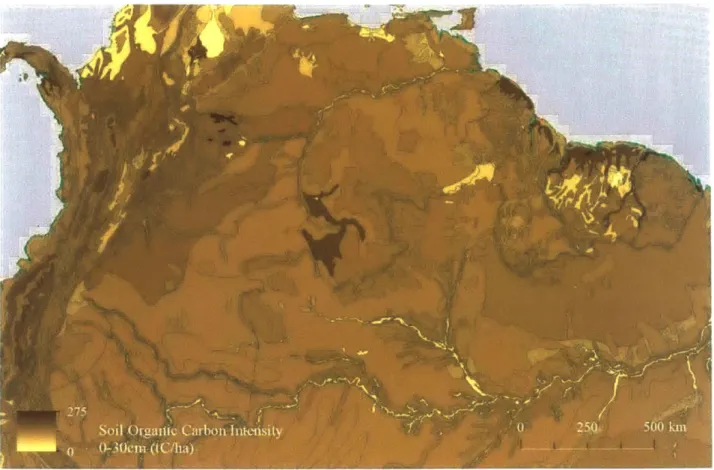 Figure  6.  Digital Soil  Map  of the World:  Northern Amazon.