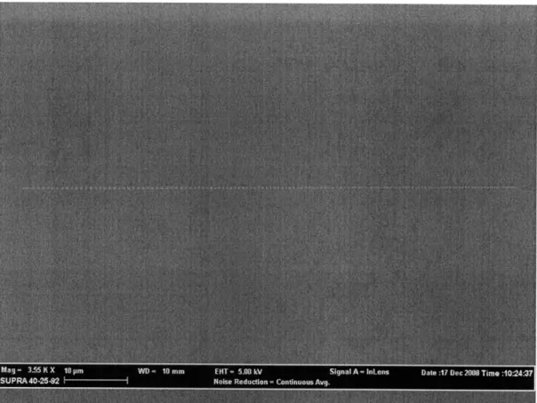 Figure 2-14.  Electron  beam  lithographically  patterned  Ni  catalyst  dots, M=3.5K  X.