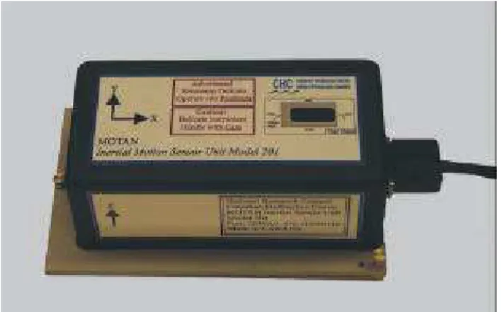 Figure 2  MOTAN sensor used in measuring whole-ship motions  