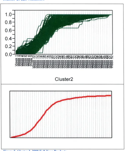 Figure  5:  Cluster 2,  2008 Full-Year  Products