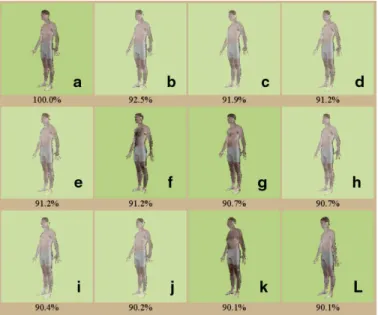 Fig. 5.  The CAESAR subject file of the test subject is used for a search.