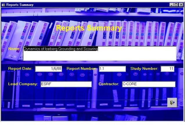 Figure 4-3  Reports form
