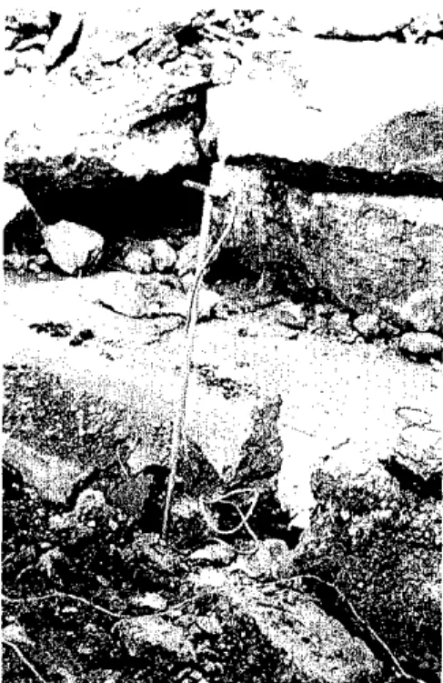 Fig. 4. Sensors installed on the sidewalk near the Centre Block building assessed the effects of blasting on the ground