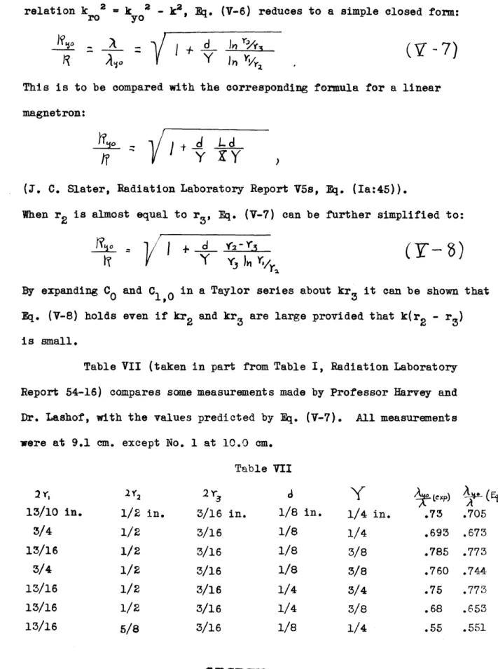 Table VII