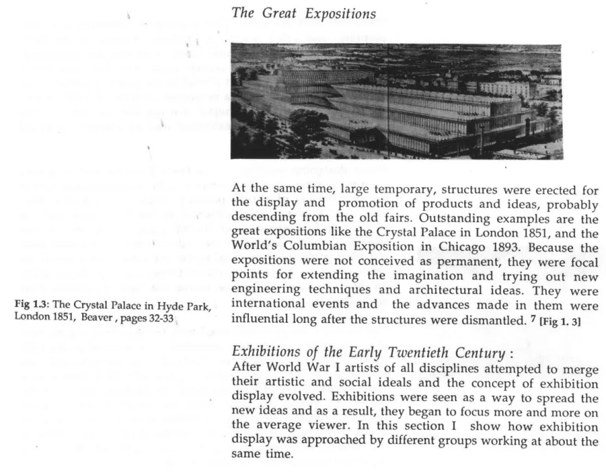 Fig 1.3:  The Crystal  Palace  in  Hyde Park, London 1851,  Beaver,  pages 32-33