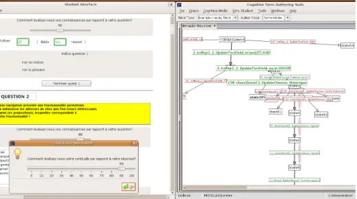 Figure 2 :  MetaCTAT and the behavior recorder. 