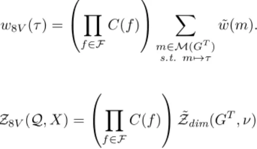 Figure 9: An admissible orientation of G T in the toric case.