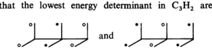 Fig.  2.  -  Lower  part  of the  spectrum  of  C3H2  obtained  from