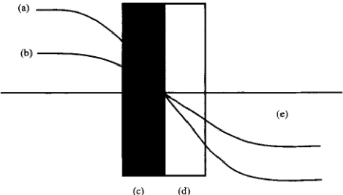 Figure  3  Change in concentration of  solvent in the vi-  cinity  of  polymer  solution  as a  function  of  time  during  precipitation