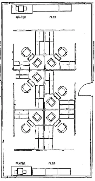 Figure 1 . Floor plan of I ERF.